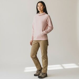 🌻Exofficio Neutral Insect Shield Repellant Long Sleeve Hooded Shirt Size Medium